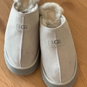 Ugg slide slippers.